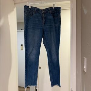 Old Navy power straight high-rise jeans